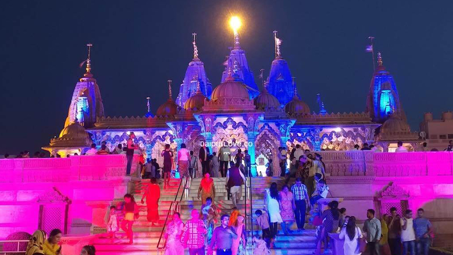 Akshardham Temple Jaipur (Vaishali Nagar) – Lord Narayana Temple