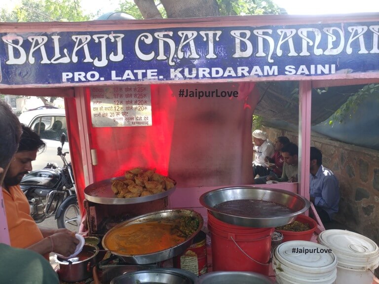 Balaji Chat Bhandar – Place for one of the best Kachori In Jaipur