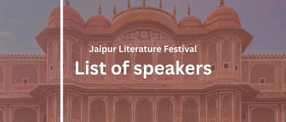 JLF Speakers List - JaipurLove