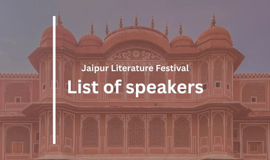 JLF Speakers List - JaipurLove