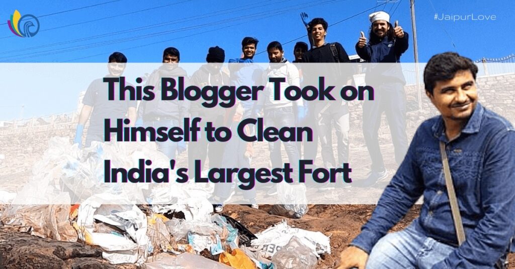 Our Heritage Our Responsibility, Cleaning Chittorgarh Fort