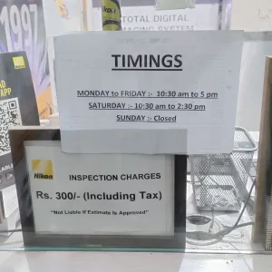 Nikon Service Center Timings - JaipurLove